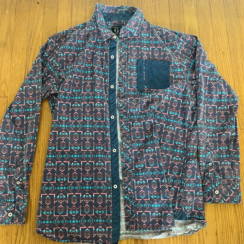 Retro button down